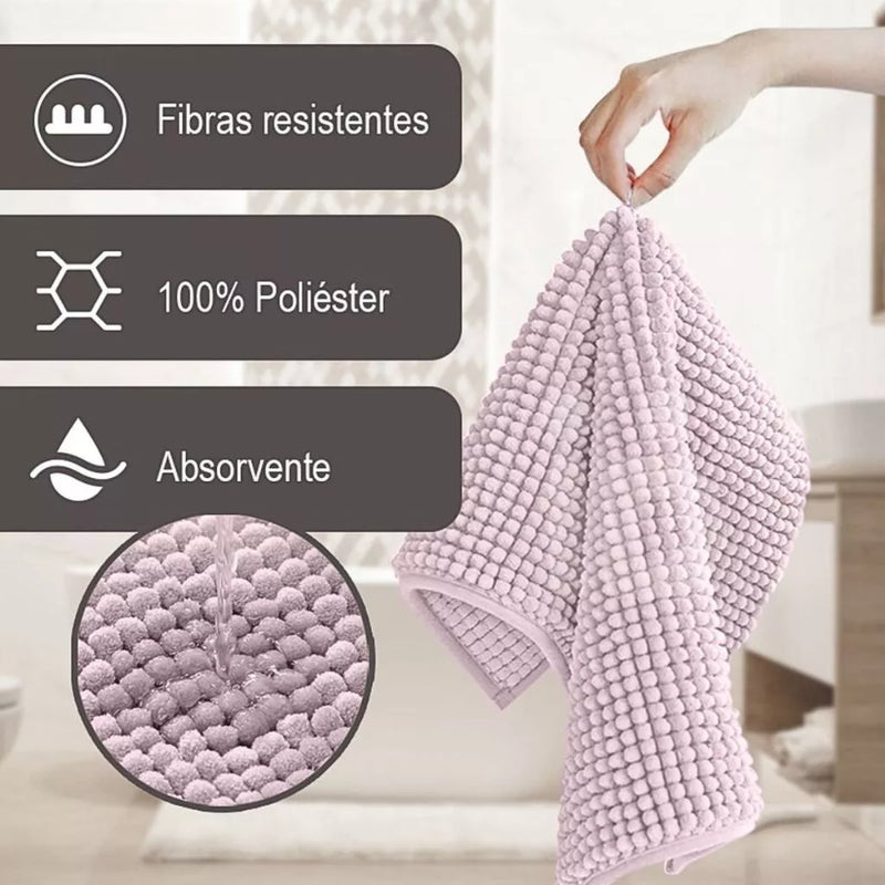 Tapete Para Banheiro Antiderrapante Microfibra